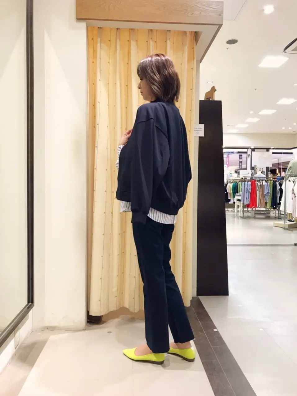 UNFILO 大島 コーディネート画像