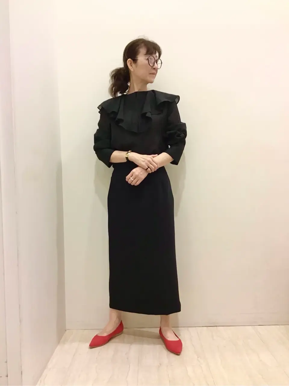  スタッフ コーディネート画像