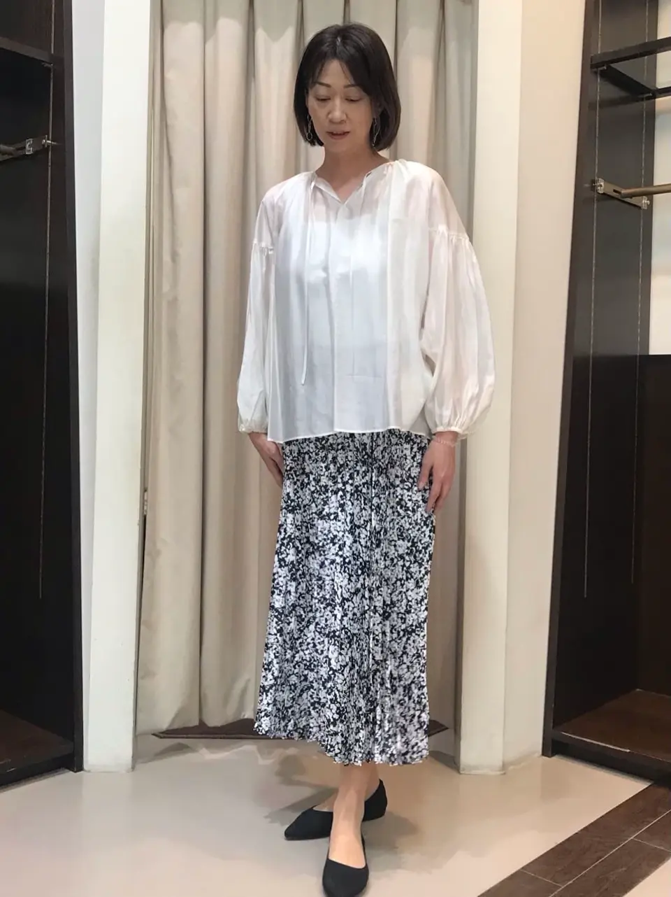 UNFILO 大島 コーディネート画像