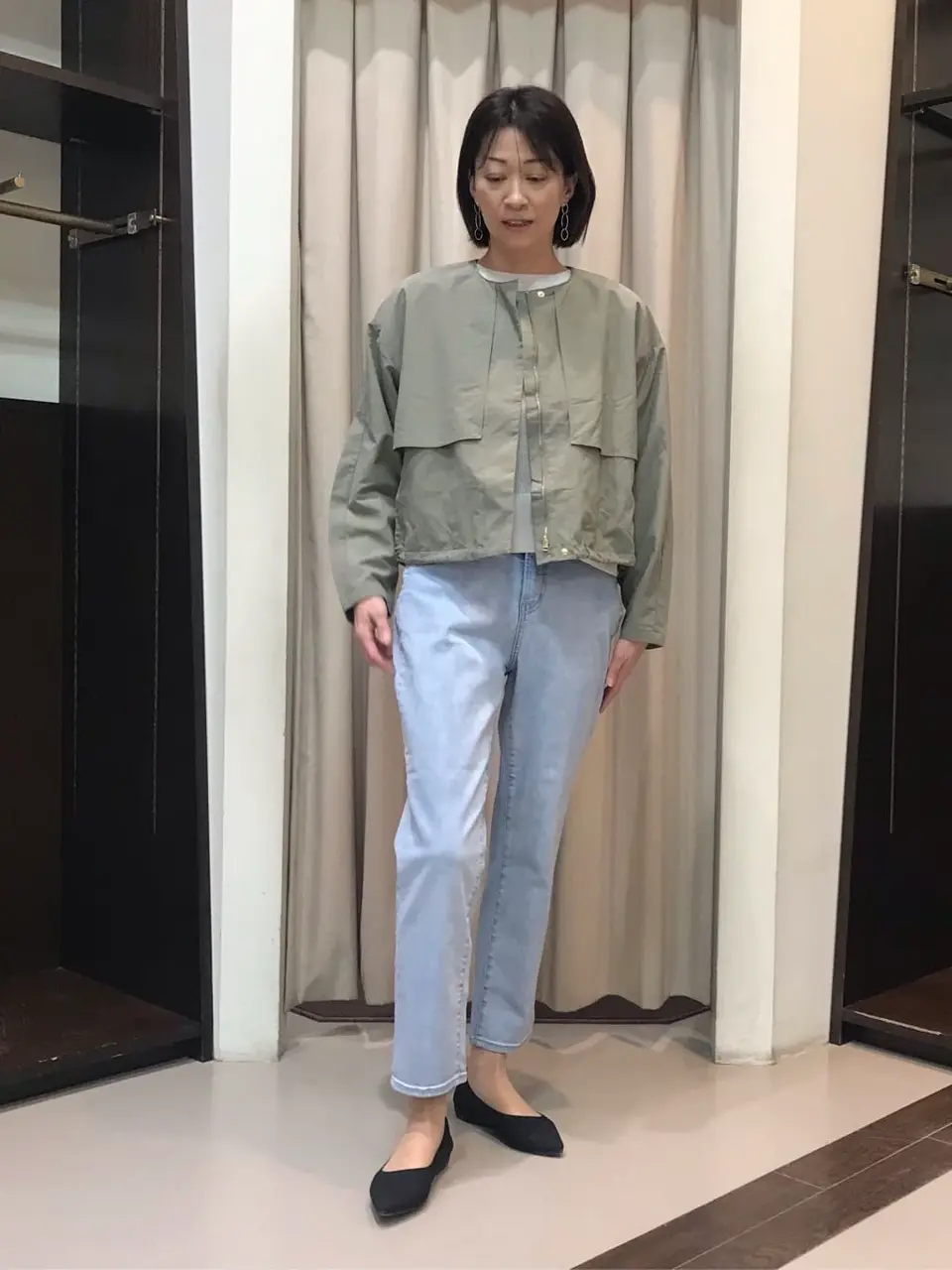 UNFILO 大島 コーディネート画像