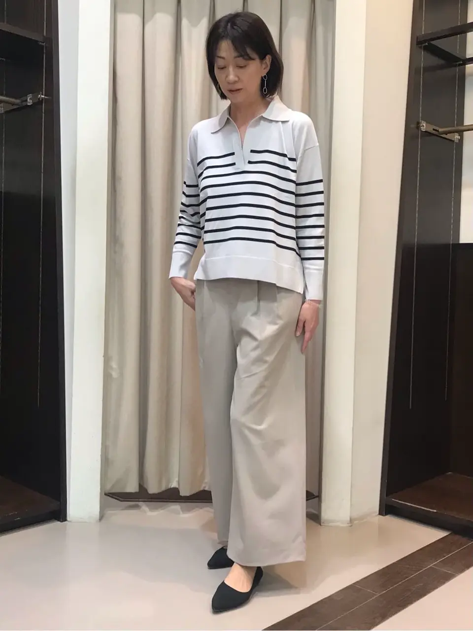 UNFILO 大島 コーディネート画像