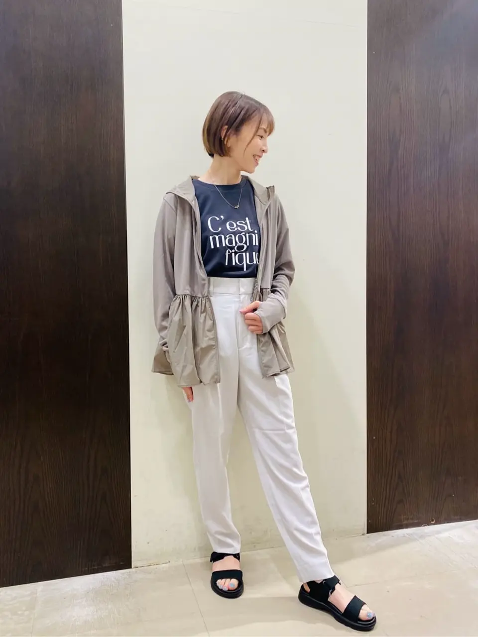 UNFILO m.n コーディネート画像