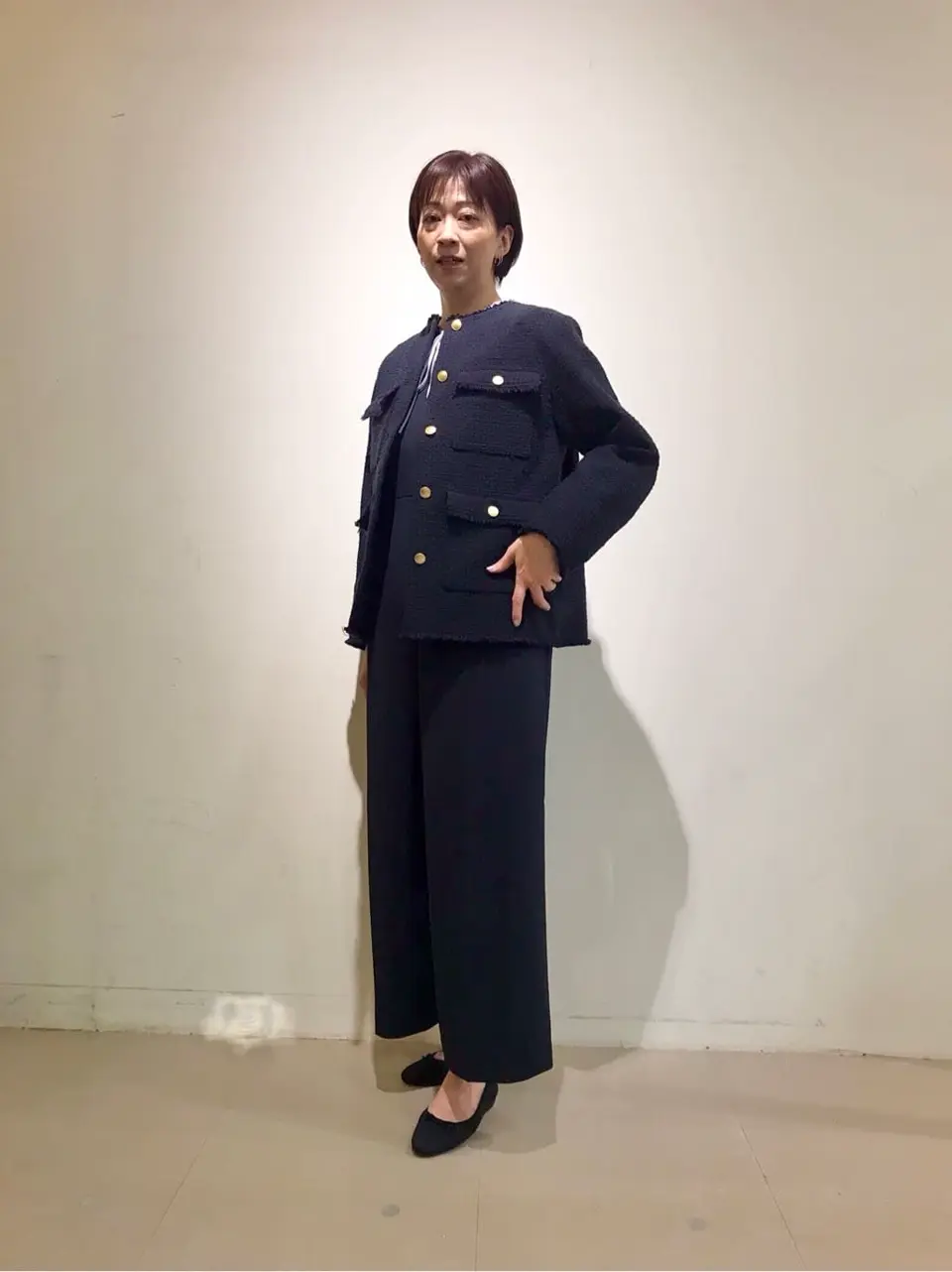 UNFILO 大島 コーディネート画像