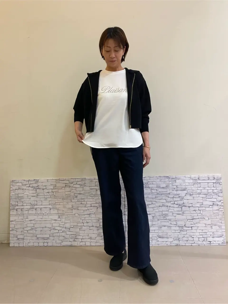 UNFILO 大島 コーディネート画像