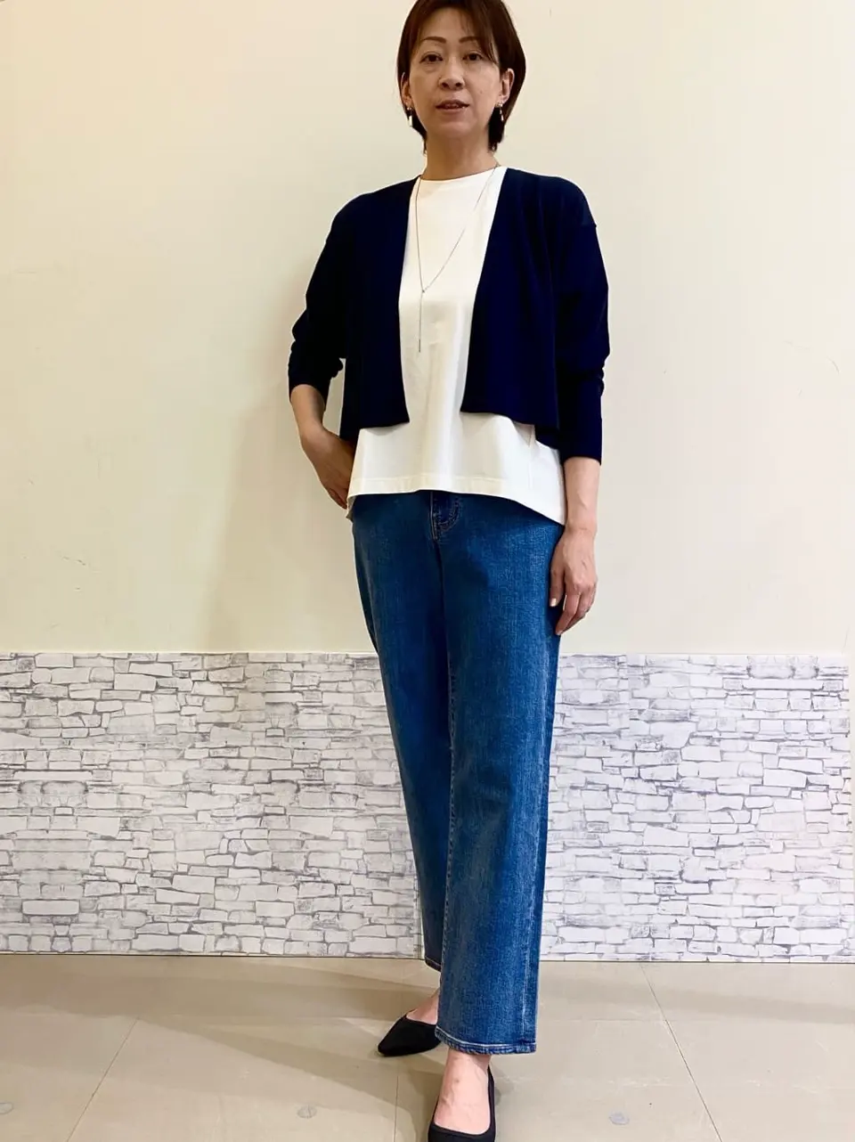 UNFILO 大島 コーディネート画像