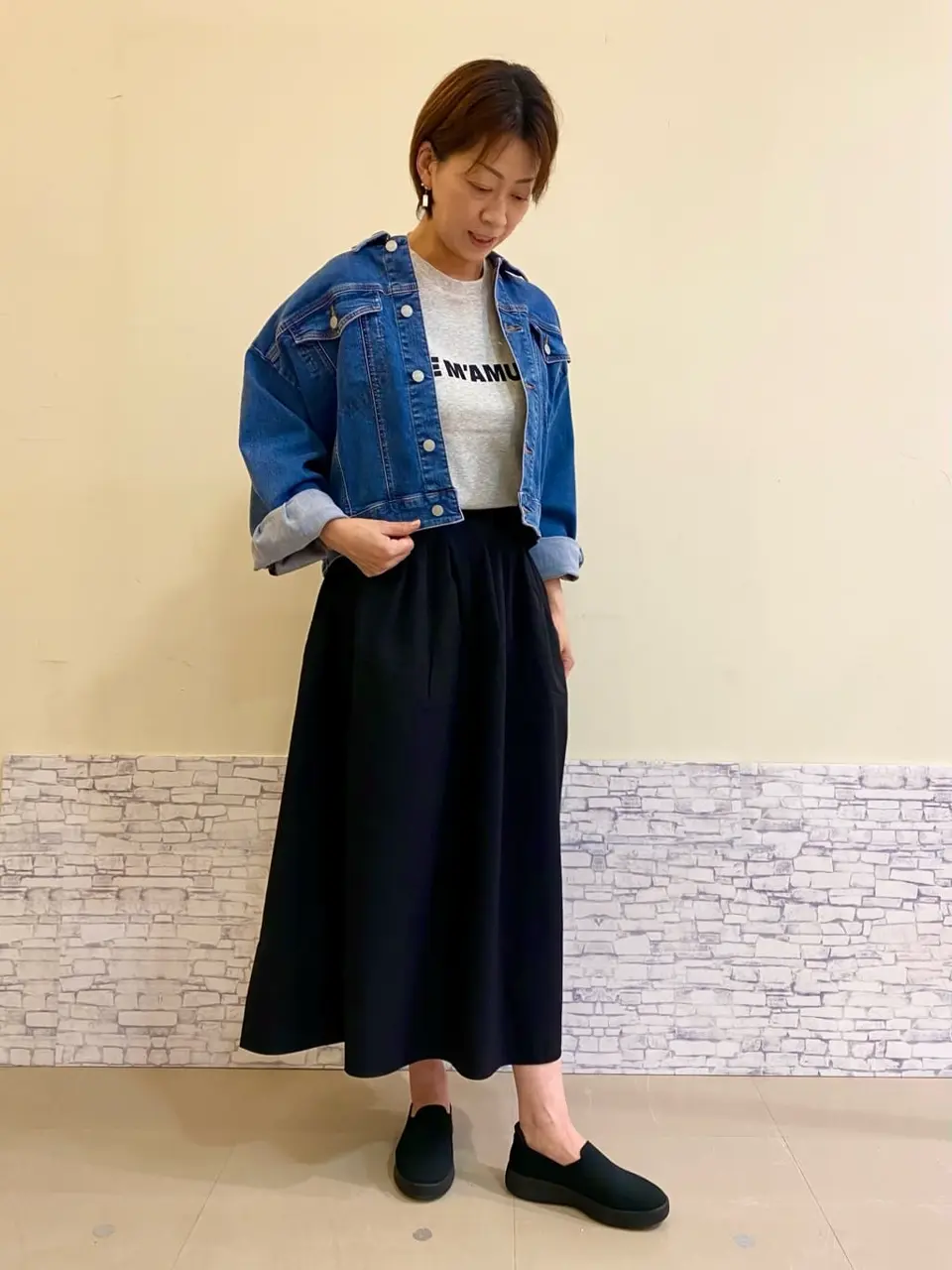 UNFILO 大島 コーディネート画像