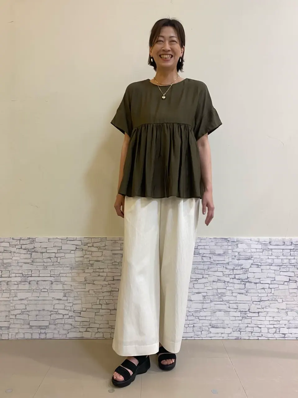 UNFILO 大島 コーディネート画像