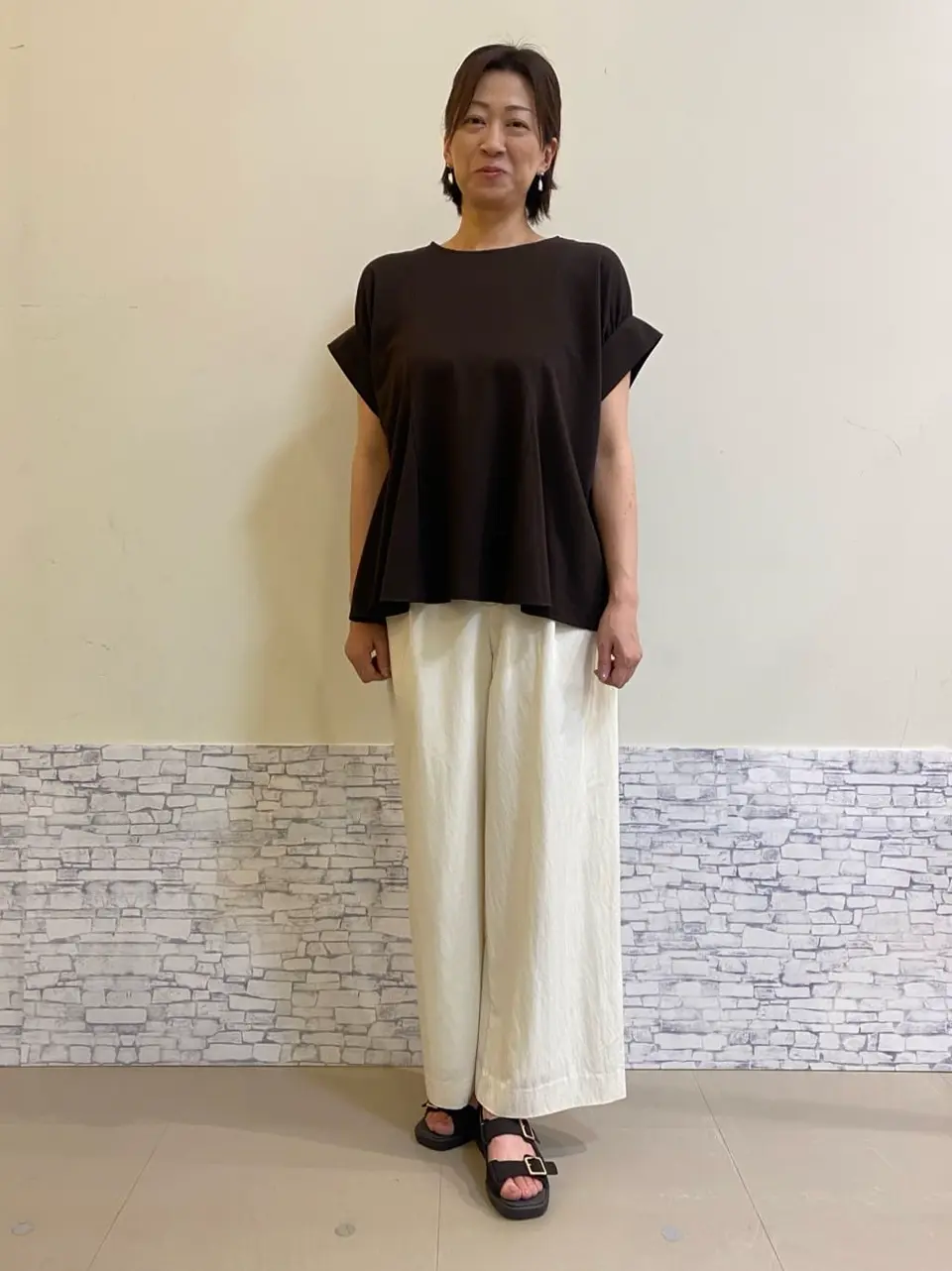 UNFILO 大島 コーディネート画像