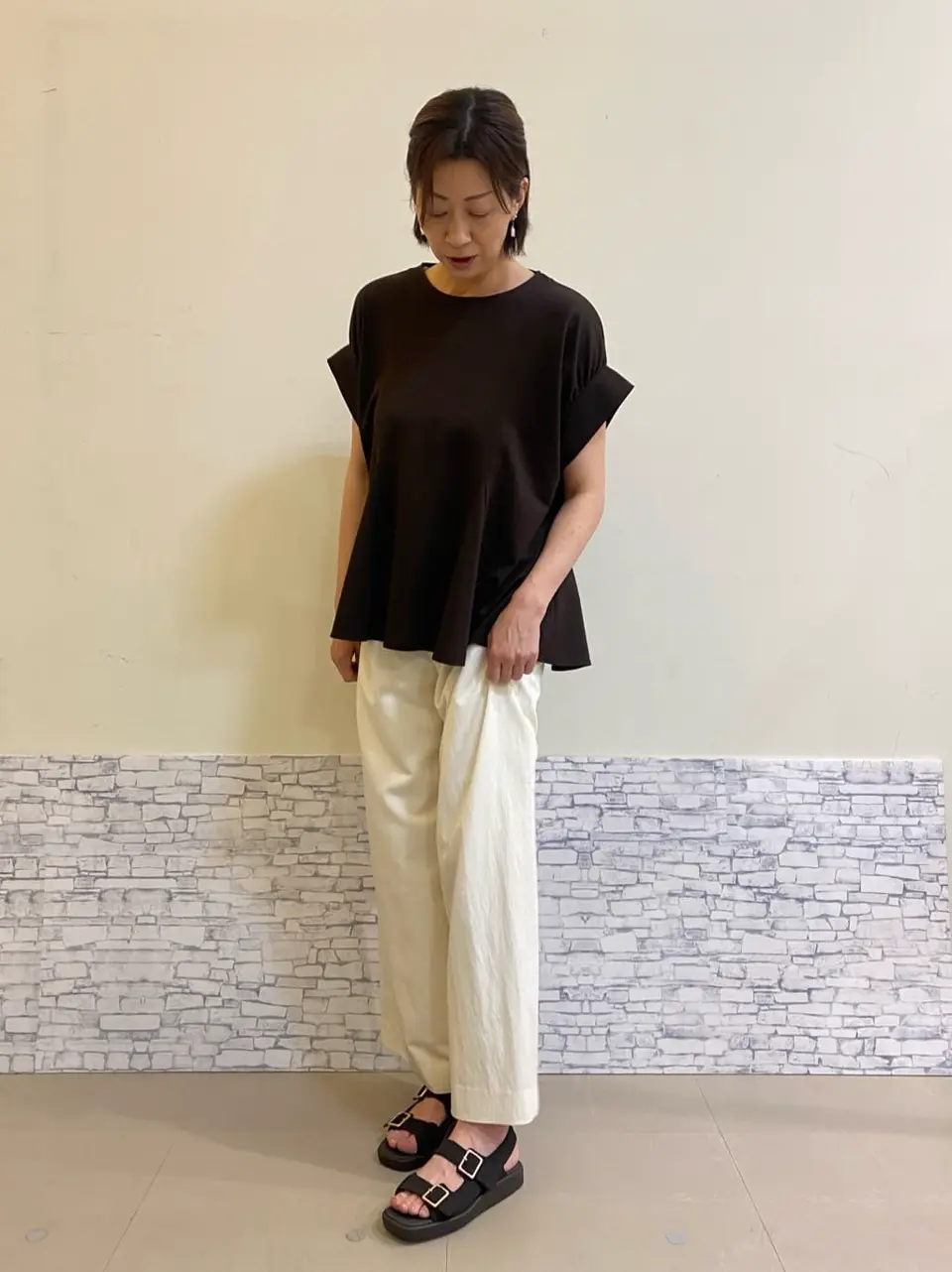 UNFILO 大島 コーディネート画像