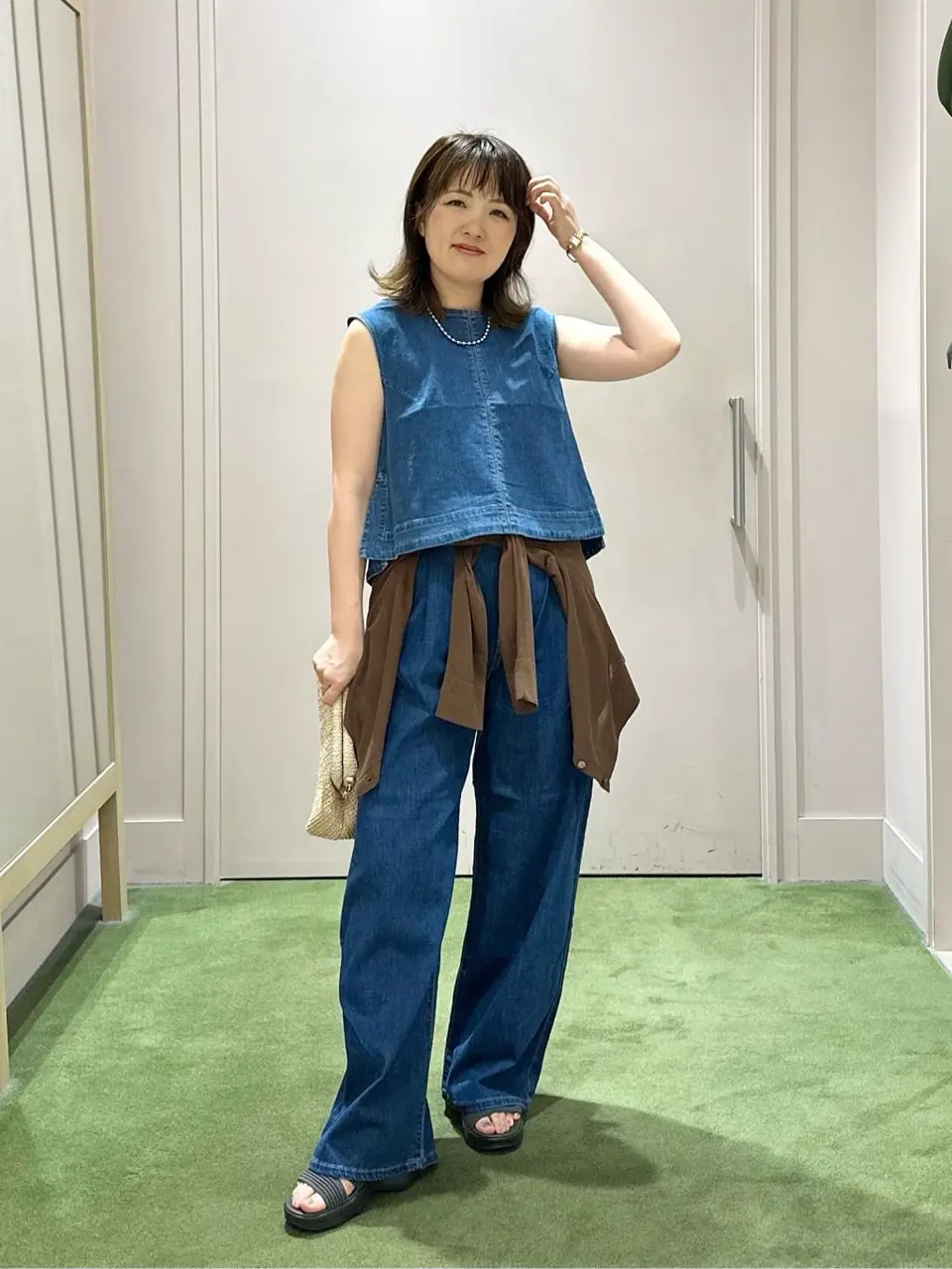 UNFILO フジコ コーディネート画像