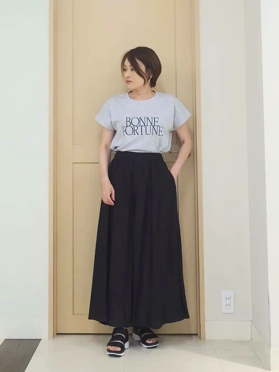 UNFILO 八坂 コーディネート画像